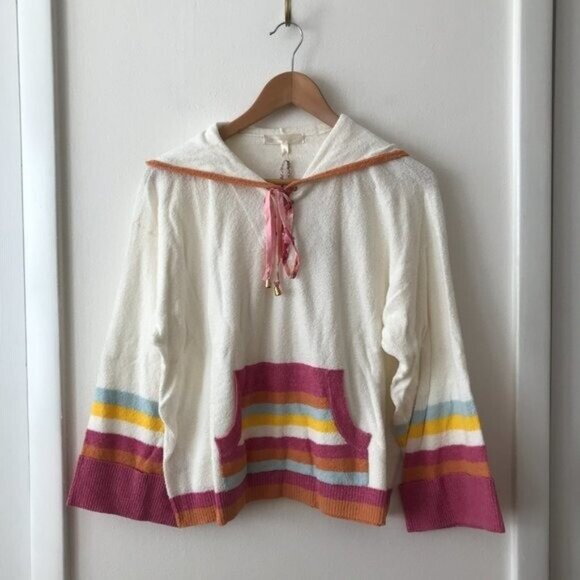 LoveShackFancy Fenmore Striped Hoodie - Picture 5 of 5